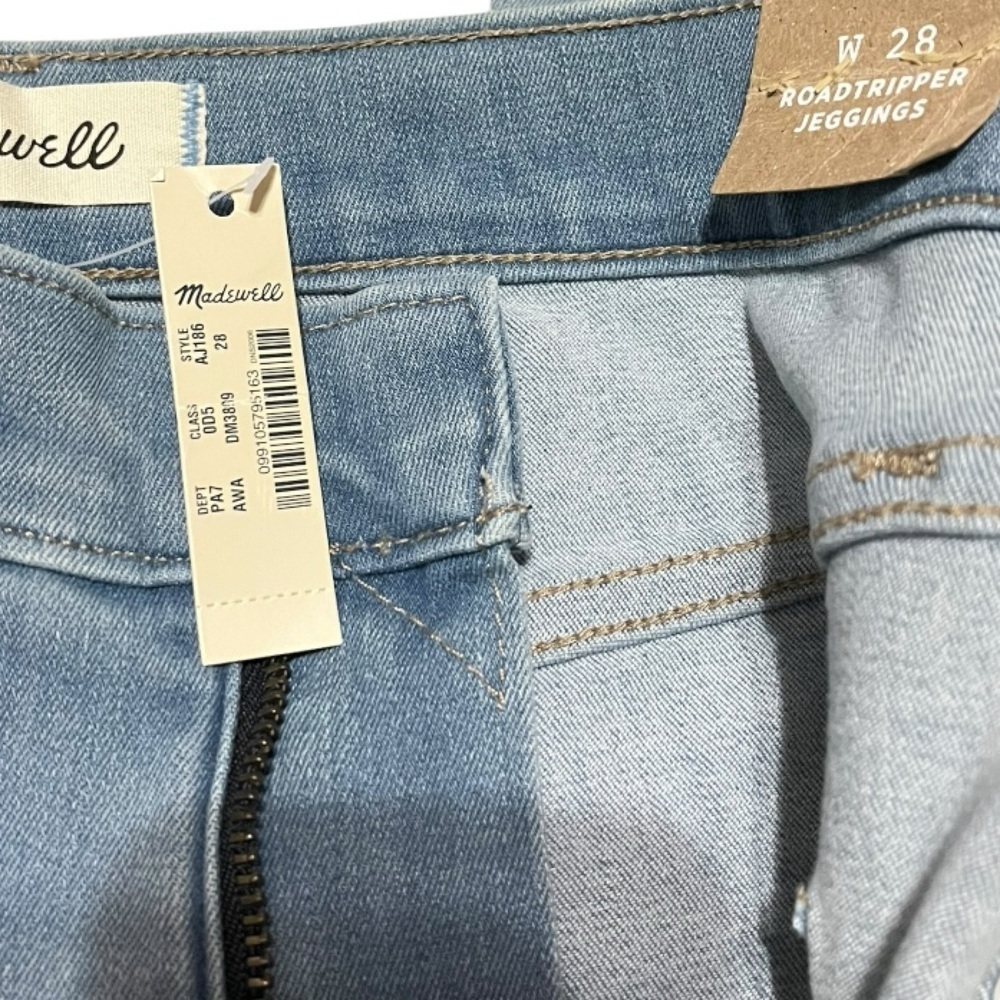 Madewell Light Blue High-Rise Skinny Jeans - Picture 12 of 15